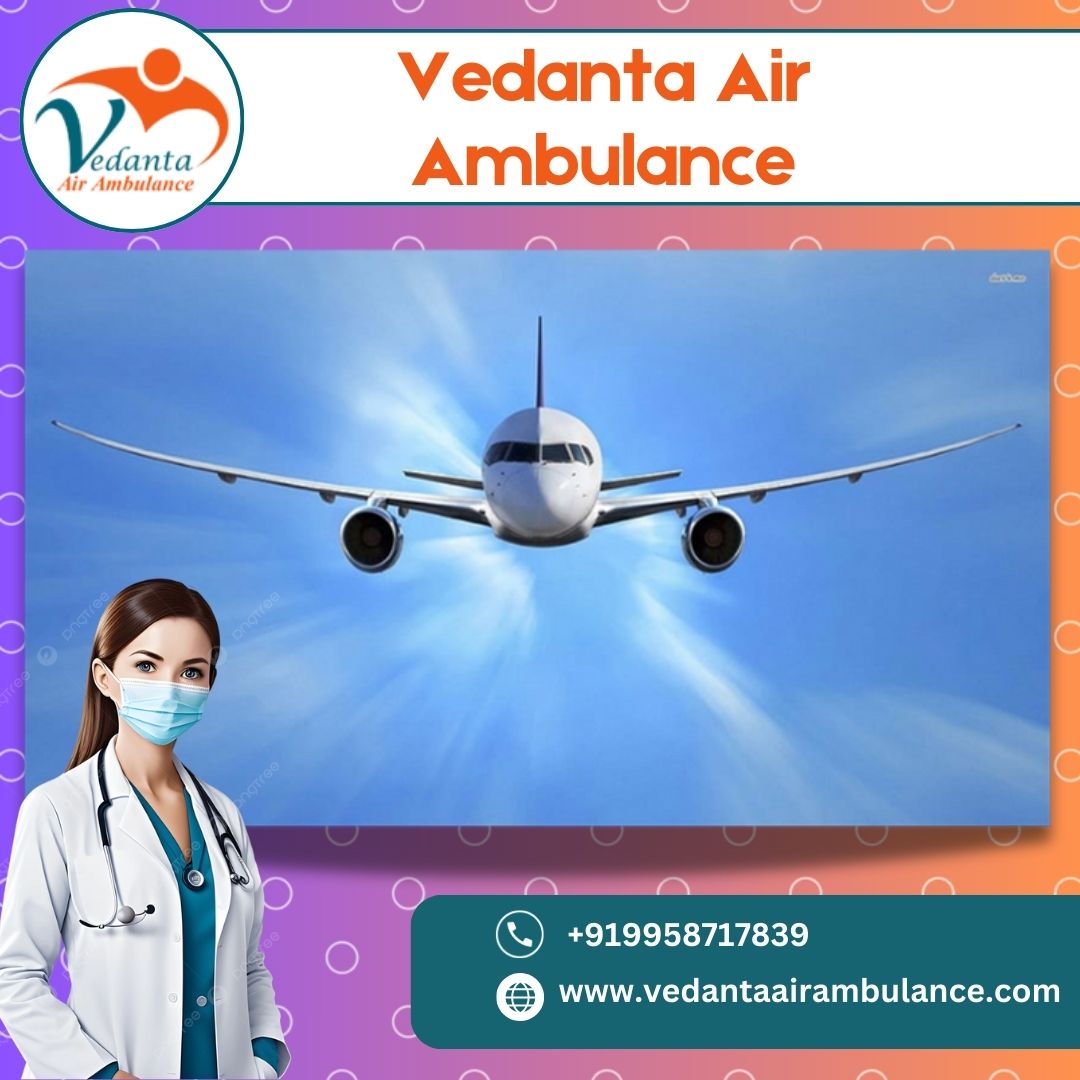Elect Air Ambulance with Great Medical Accessories from Delhi