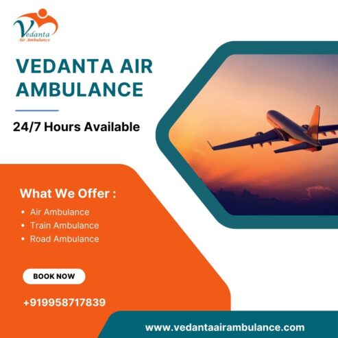 Get an Air Ambulance with Unique Medical Care from Guwahati