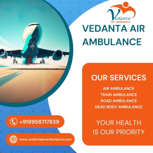 With Full Medical Assistance – Choose Air Ambulance service in Goa