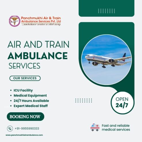 Use a Splendid Air Ambulance in Chennai with a Professional Medical