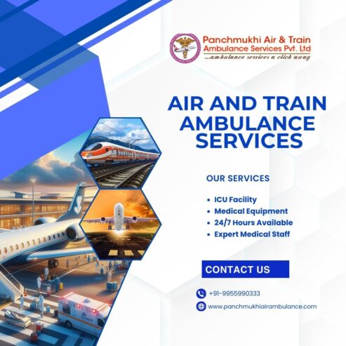 Now Pick High Level Panchmukhi Air Ambulance Service in Guwahati