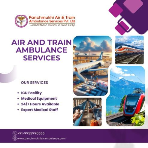 Get an Air Ambulance with Full Medical Support from Panchmukhi