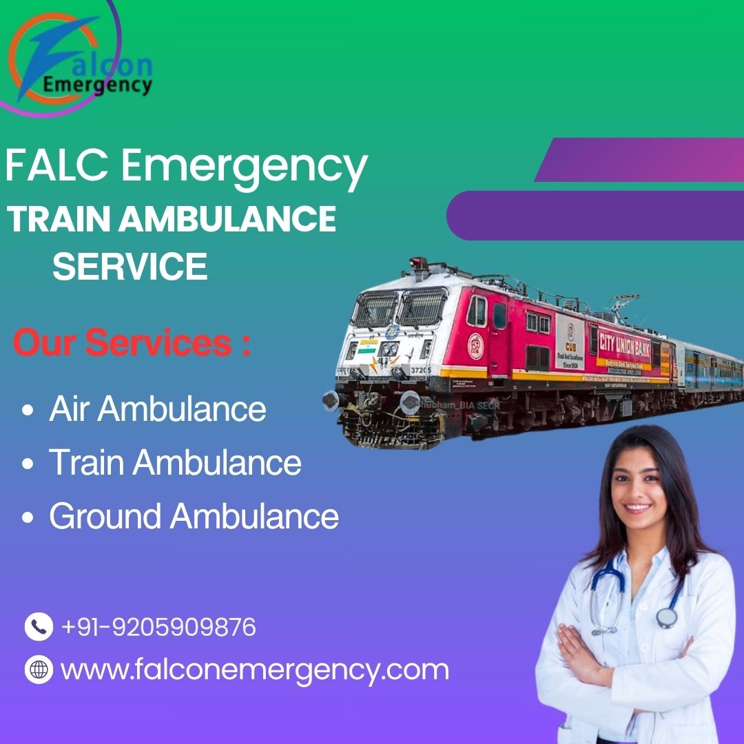 FALC Emergency Train Ambulance Service transports patients with ease i