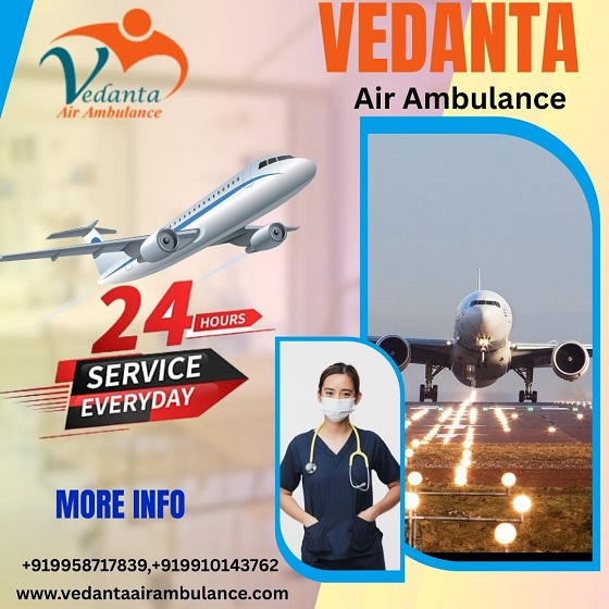 Hire the Lowest-Price Vedanta Air Ambulance Service in Dimapur