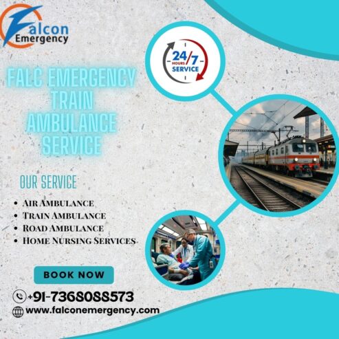 FALC Emergency has Skilled Medical Staff on Board in Lucknow in train