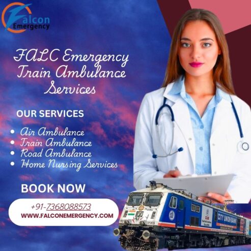 FALC Emergency provides well well-managed train ambulance in Nagpur