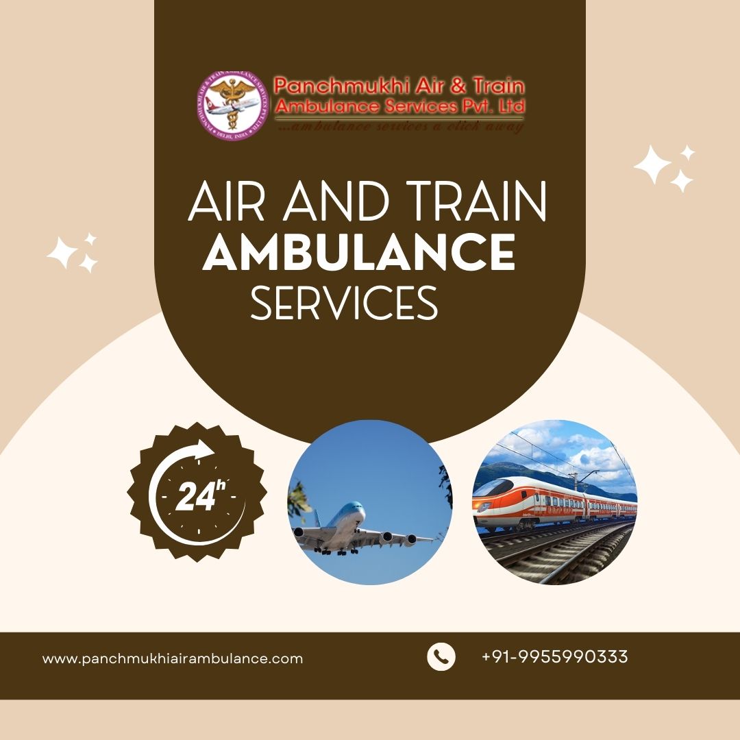 Panchmukhi Air Ambulance Services in Patna Confidently Organizes a Sea