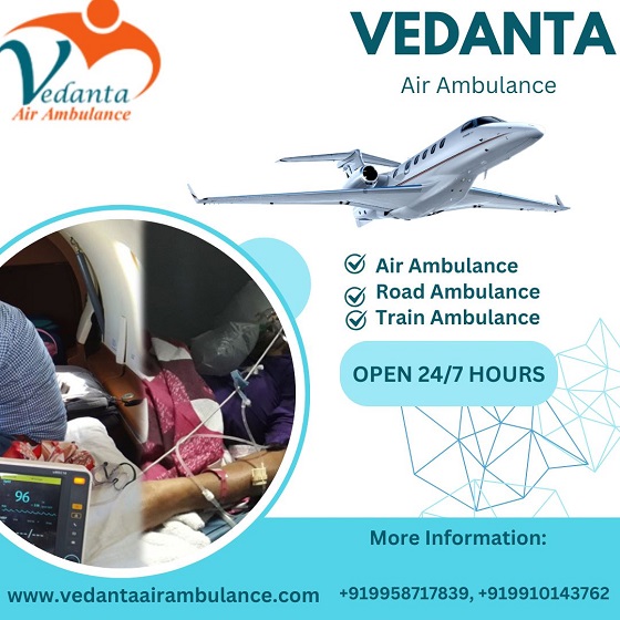 Utilise Vedanta Air Ambulance Service in Jamshedpur