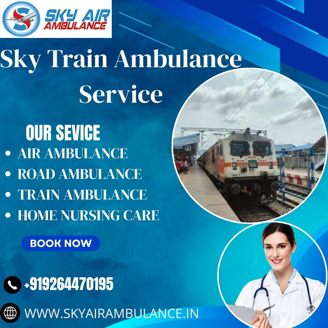 Use Sky Train Ambulance Service in Bhopal to transfer your Patient