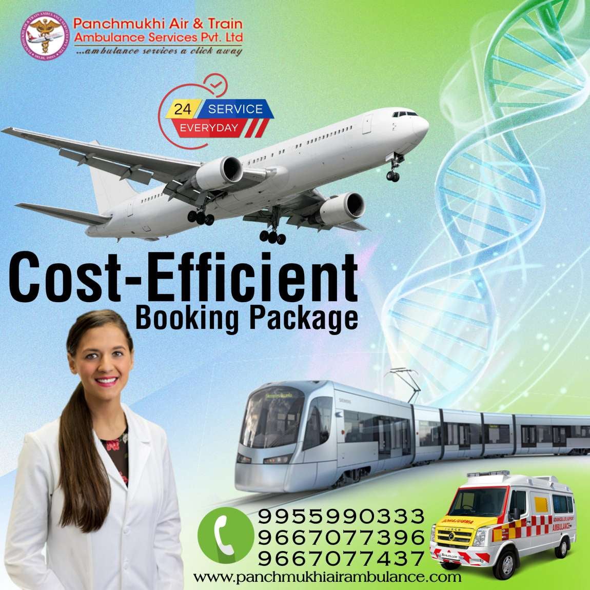 For Seamless Patient Transfer, Use Air Ambulance Services in Patna