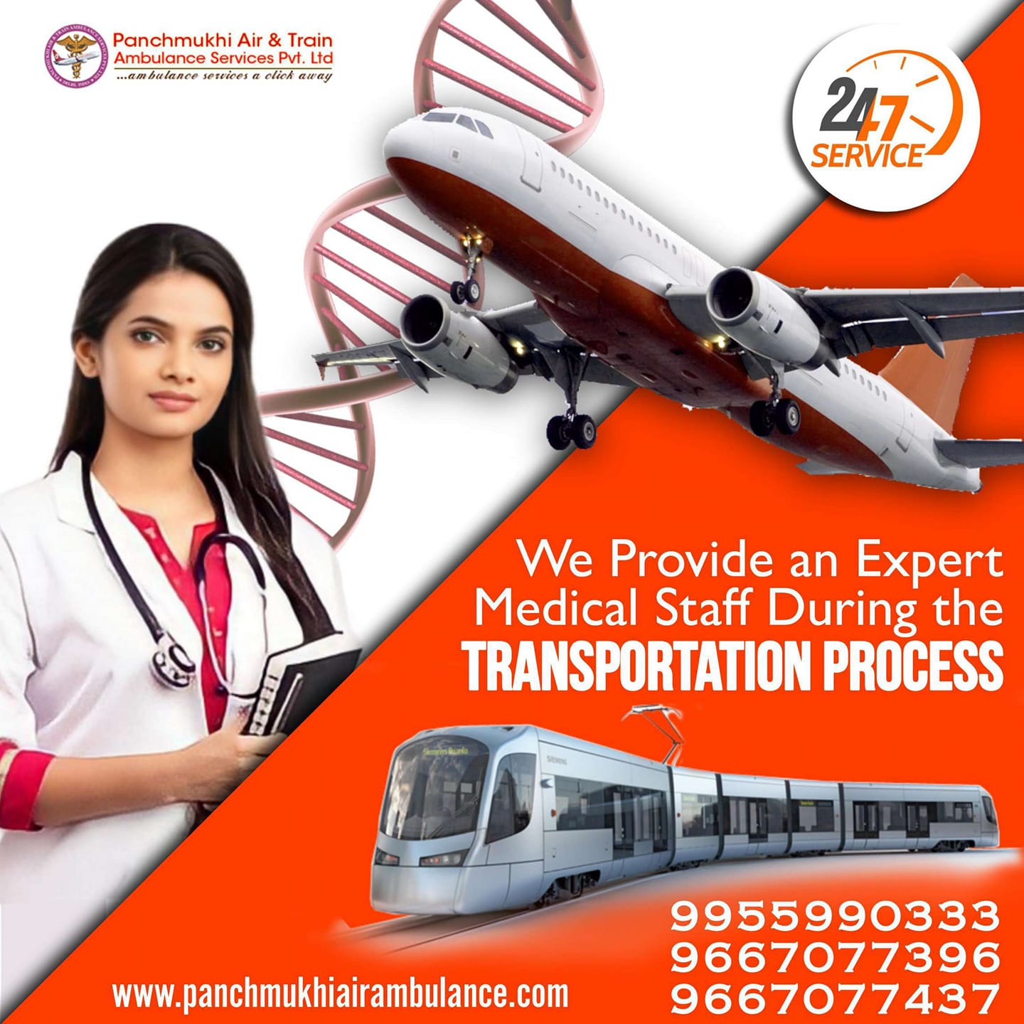 For Advanced ICU Setup, Take Air Ambulance Services in Delhi