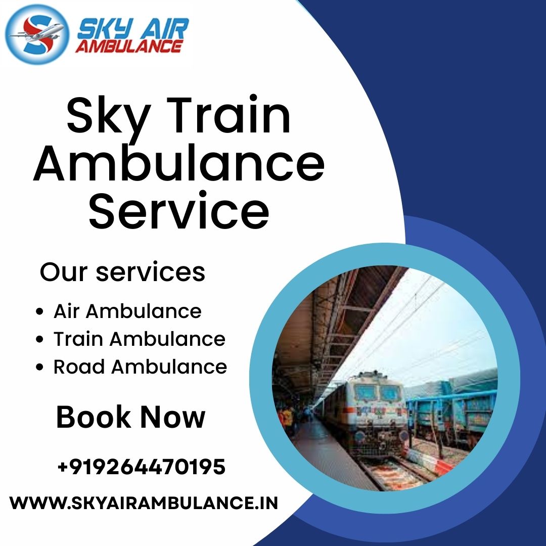 Now Book Sky Train Ambulance Service in Indore in a Hassle-Free Manner