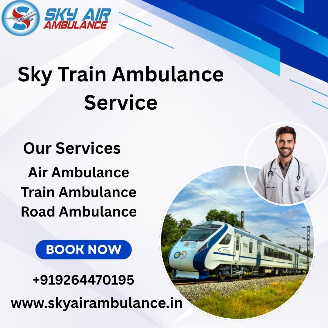 Sky train Ambulance for Quick Transfer of Patients in Jamshepur