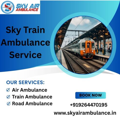 Get the Sky Train Ambulance service to transport your critically ill