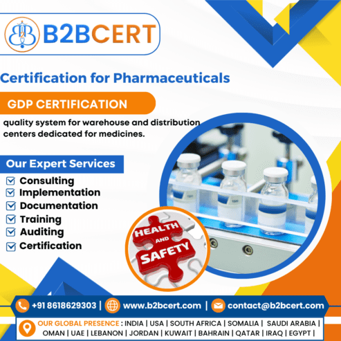 GDP Certification in Oman – Ensure Safe Pharmaceutical Distribution