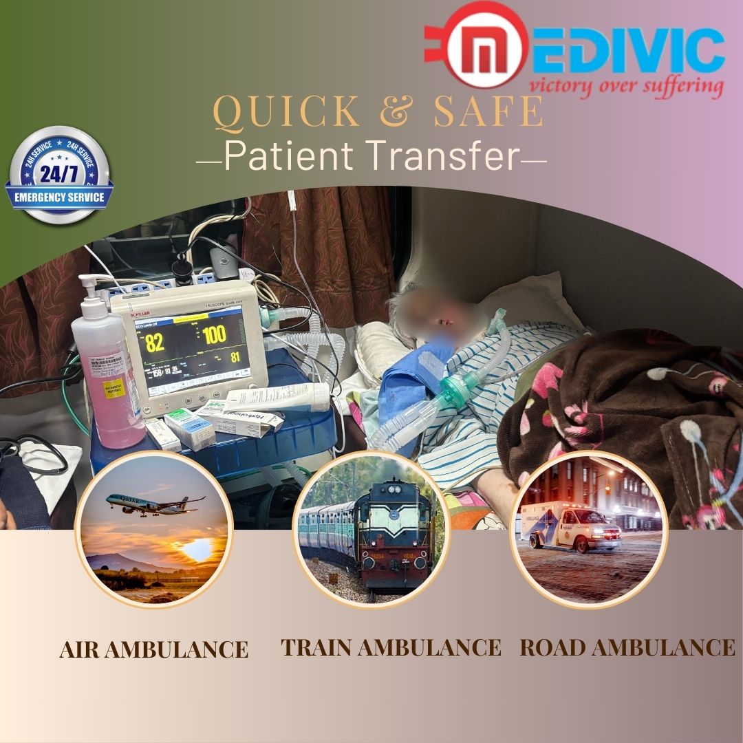 Fragile Health Transit is Fully Managed by Medivic in Delhi