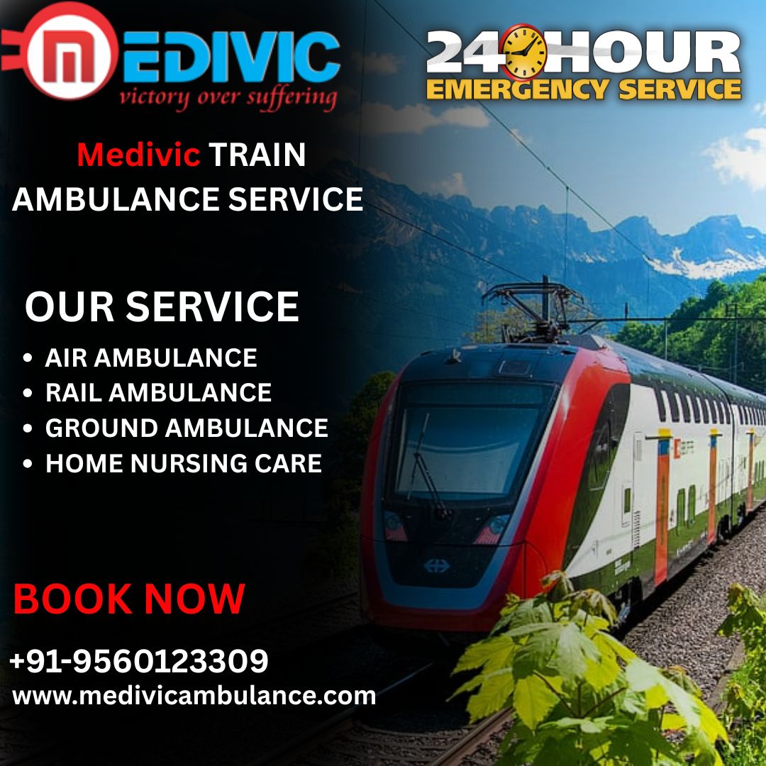Medivic Train Ambulance Service in Nagpur