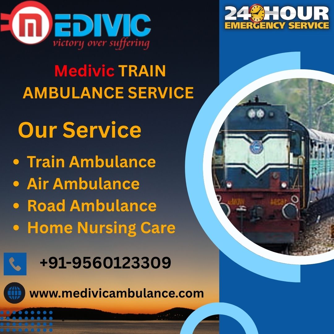 Medivic Train Ambulance Service in Chennai Is an Ideal Solution