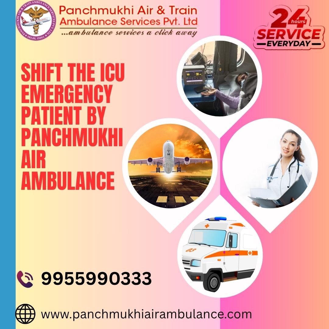 Choose the Lowest Fare Air Ambulance in Siliguri with Doctor