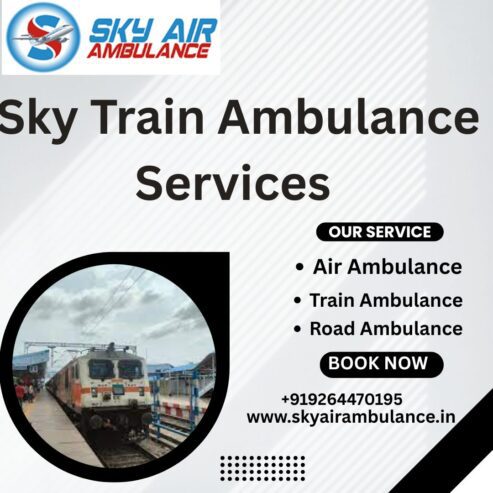 Choose Sky Train Ambulance Services in Mumbai for safe transportation