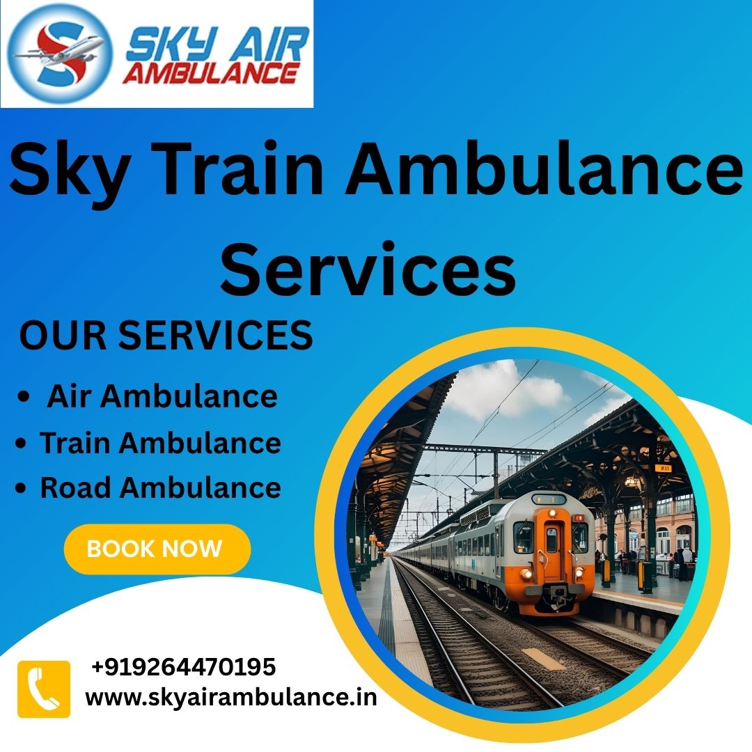 Hire Sky Ambulance Services with High-Tech Medical Arrangements in Guw