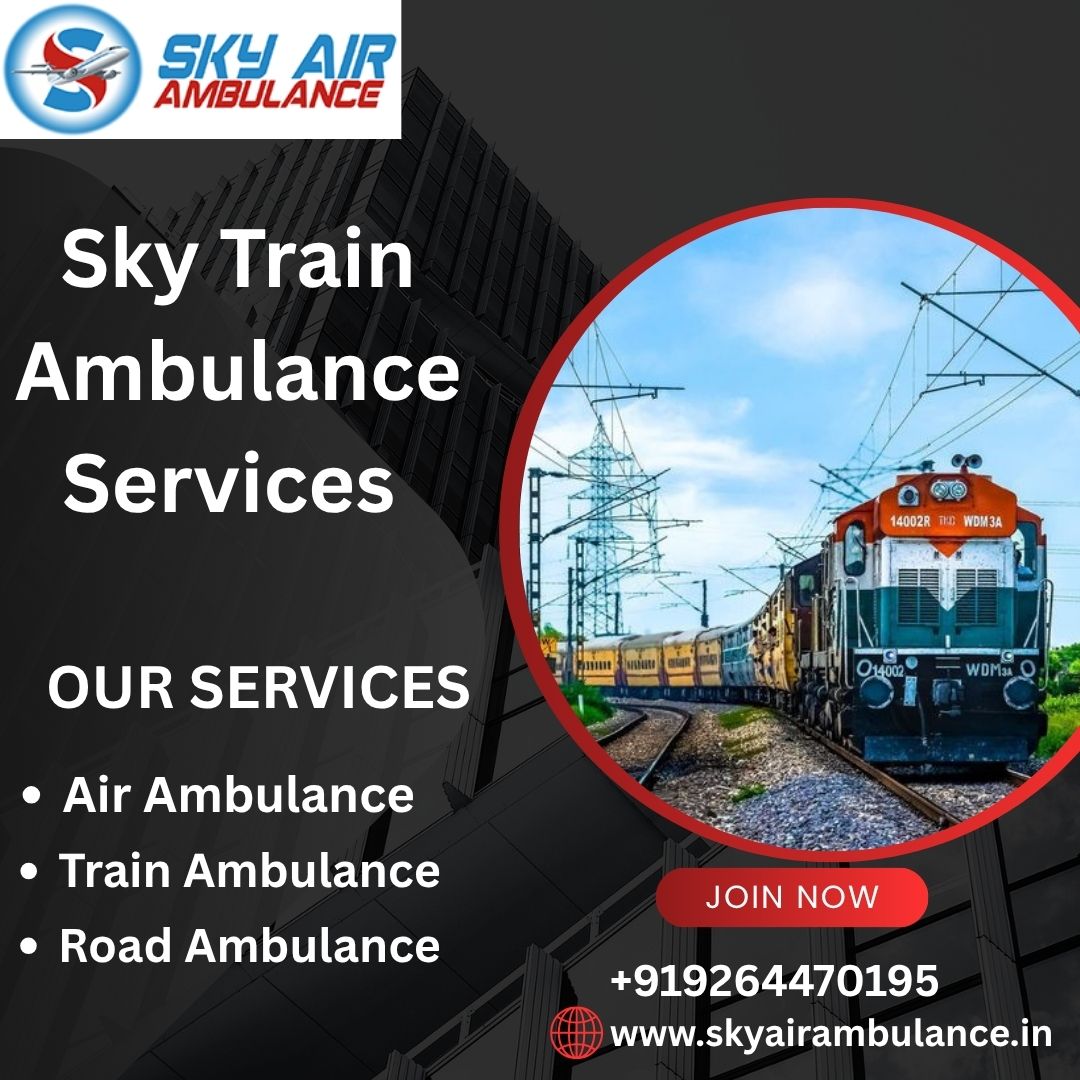 Choose Sky Train Ambulance Services in Silchar for a hassle-free journ