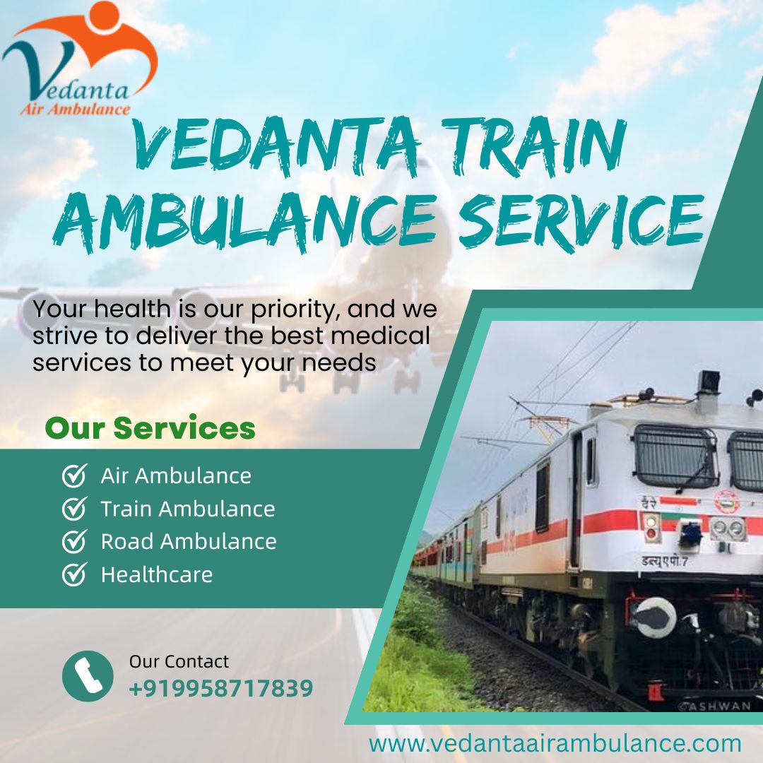 Vedanta Train Ambulance in Mumbai Simplifies Medical Transfers