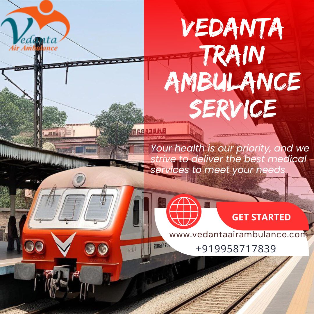 The Vedanta Train Ambulance in Guwahati is a reasonably priced