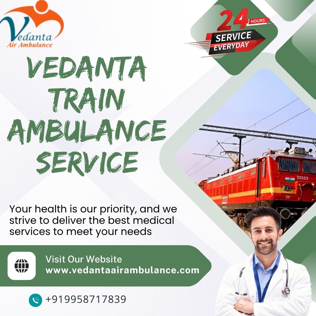 Vedanta Helping the Sick Reach Hospitals in Patna in its Train Ambulan