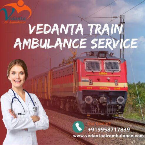 For a prompt medical transfer in Mumbai, use Vedanta Train Ambulance