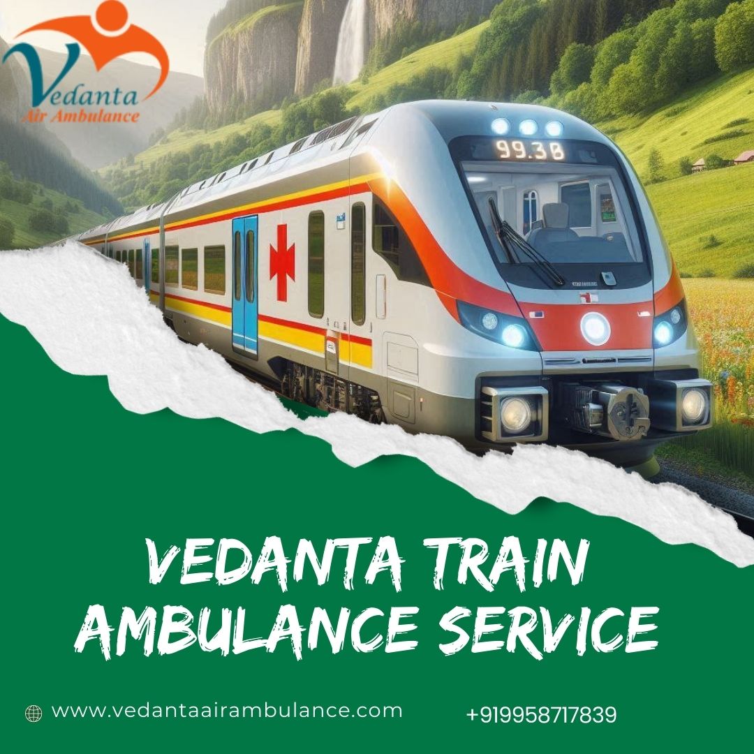 For a comfortable transfer, use Kolkata’s Vedanta Train Ambulance