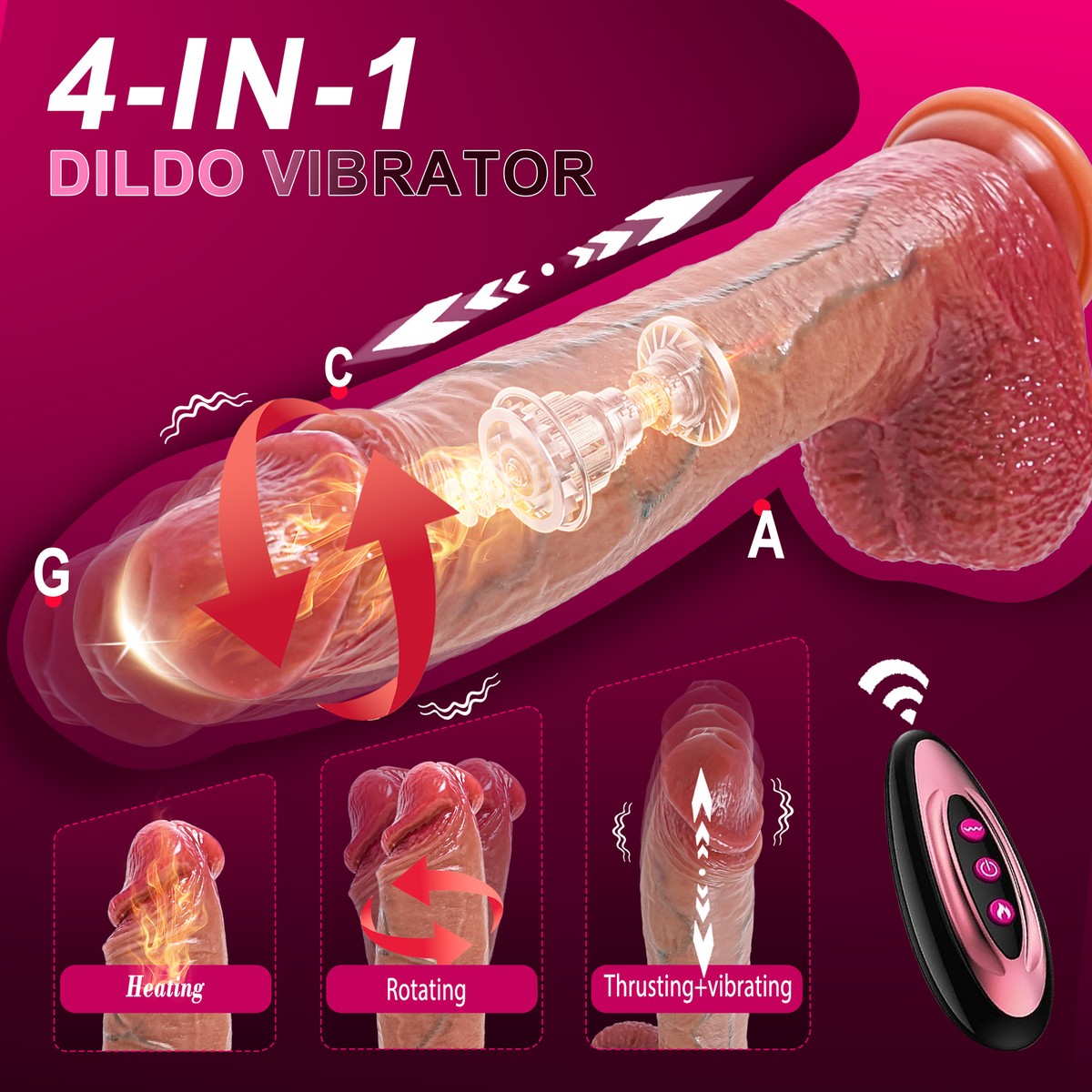 8.7.9 Inch Vibrator Dildo In Peshawar – 03001680155