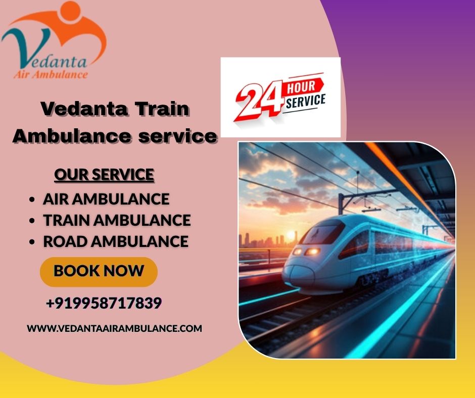 Select the Vedanta Train Ambulance Service in Vellore