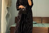 Elegant Chiffon Kaftan Sequins Embroidered | 54 Inches | Standard Size