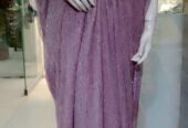 Elegant Chiffon Kaftan Sequins Embroidered | 54 Inches | Standard Size