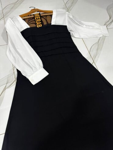 Plain Georgette Maxi Collection Black Blue & Maroon