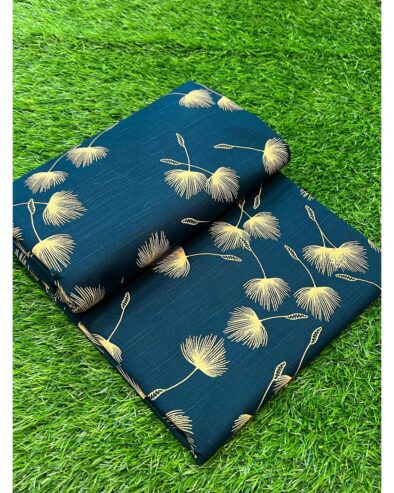 2 Pcs woman’s Unstitched Khaddar printed suit