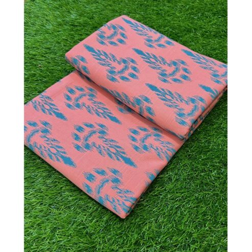 2 Pcs woman’s Unstitched Khaddar printed suit