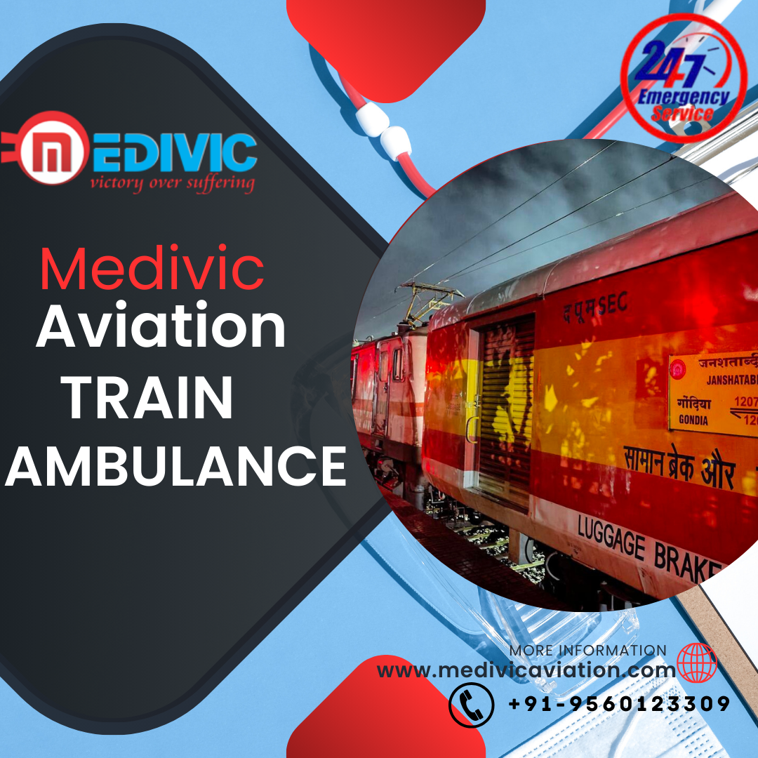 Medivic Aviation Train Ambulance Services in Raipur