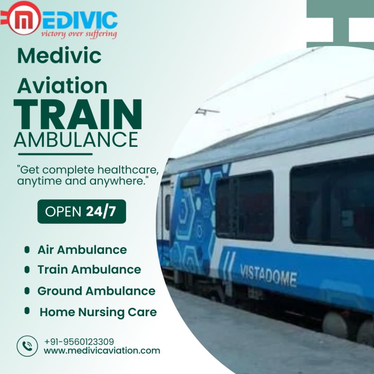 Medivic Aviation Train Ambulance Services in Vellore