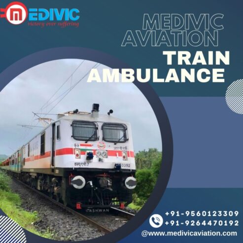 Medivic Aviation Train Ambulance Services in Varanasi