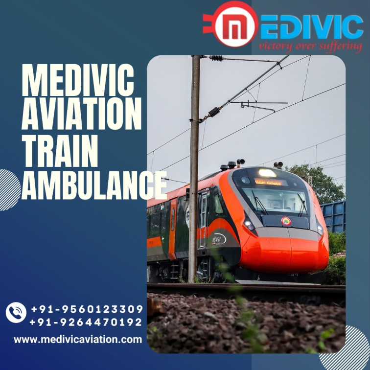 Medivic Aviation Train Ambulance Services in Patna