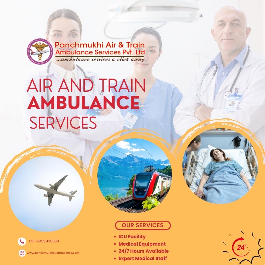Reach the Medical Facility by Panchmukhi Air Ambulance in Dibrugarh