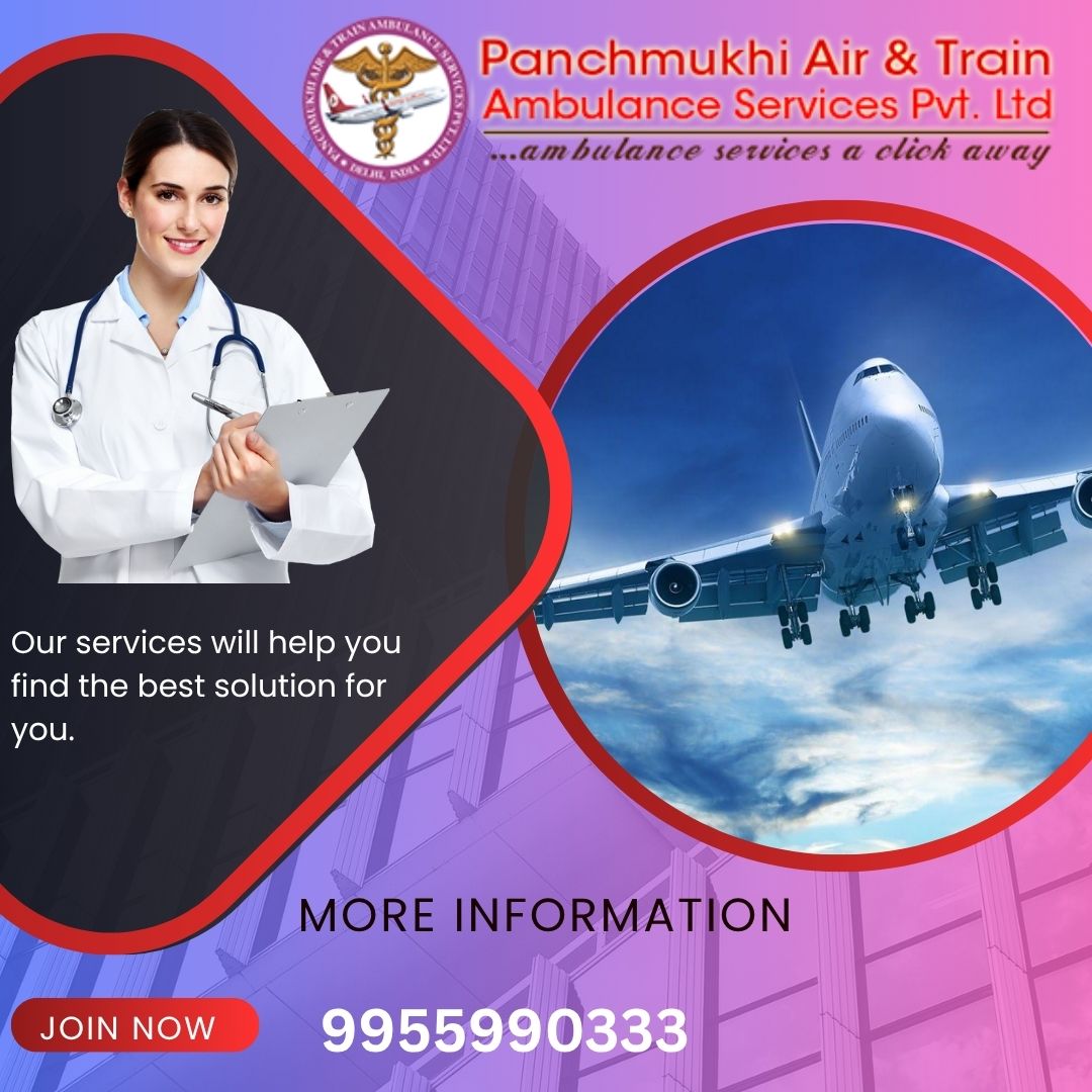Use Safe Patient Shifting Panchmukhi Air Ambulance from Mumbai
