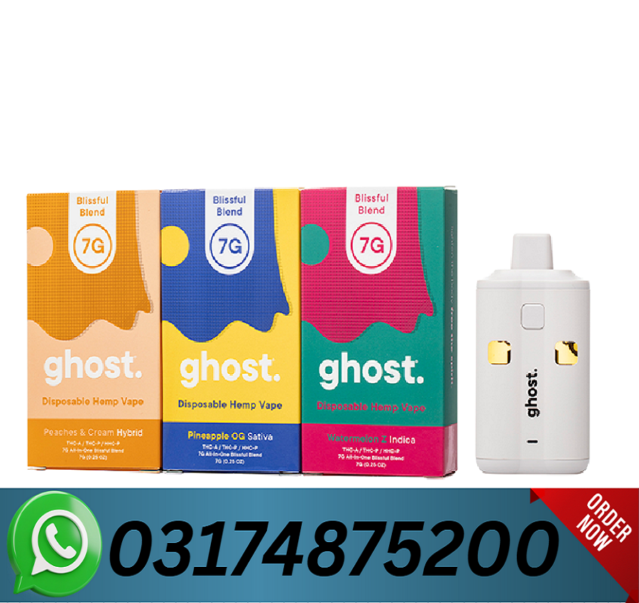 Ghost Blissful Blend Disposable 7G Price In Multan- 03174875200