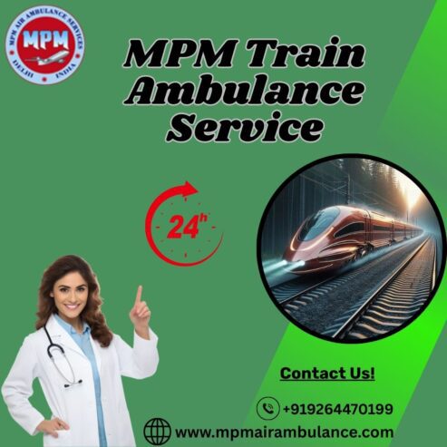 MPM Train Ambulance in Bangalore Provides Hassle-Free Treatment to the