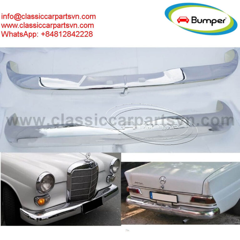 Mercedes W110 EU Style Fintail 1966 Bumpers