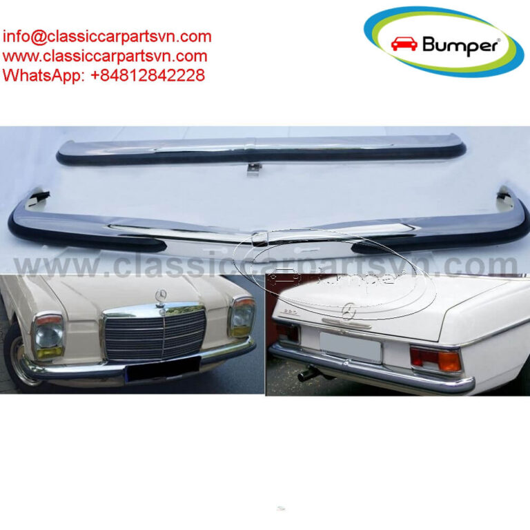 Mercedes W114 W115 Sedan Series 2 bumpers