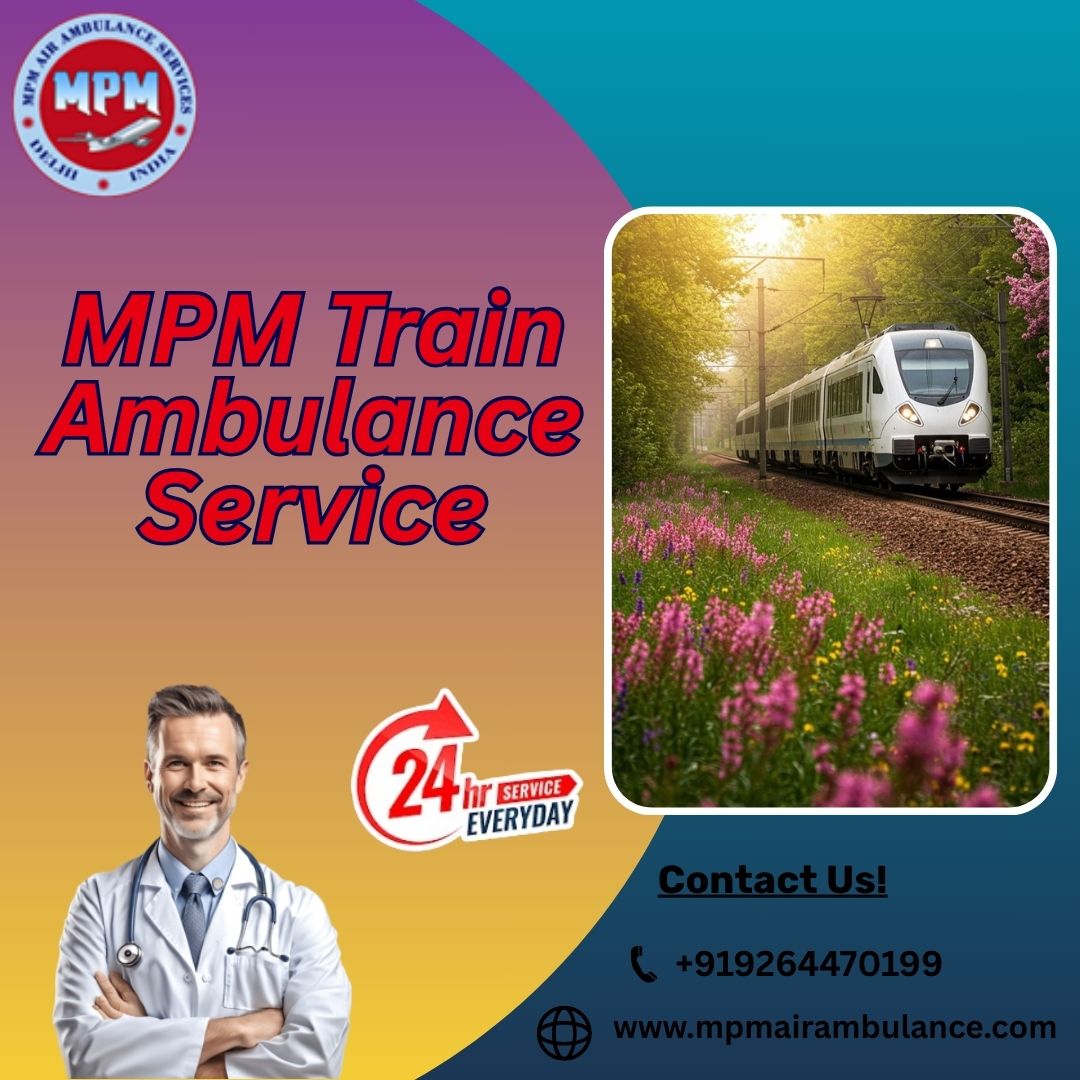 Book MPM Train Ambulance Service in Bhopal