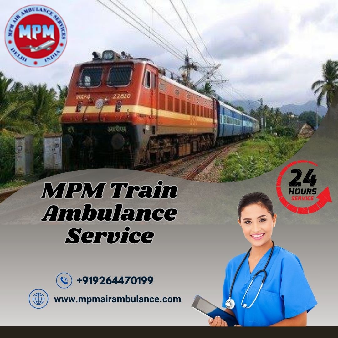 Select MPM Train Ambulance Service in Varanasi